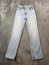 Abercrombie  Fitch Jeans Womens 24 00 Short 90s Straight Ultra High Rise Denim