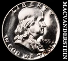 1955 Franklin Half Dollar- Silver- Choice Gem Proof Luster No Reserve #J1693