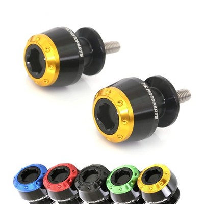 ATOM Red Racing Swing Arm Spools 8mm For SV650X 17 18 19 20 21 22 23