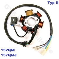Lichtmaschine FüR 125Cc 152QM GY6 Baotian Benzhou Jinlun REX RS Yiying 4-TAKT