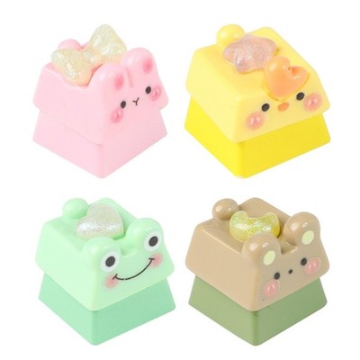 Cute Cartoon Animal Resin Keycap for Mechanical Gaming Keyboard Keycaps 1PC