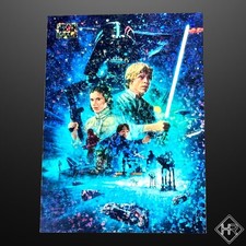 2025 Topps Chrome Star Wars Galaxy 55 Making A Jedi Mini-Diamond Refractor