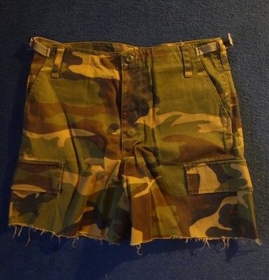 MILTEC - 1/4 ARMY PANTS (WOODLAND GREEN/M) PUNK HARDCORE METAL SKATEBOARDING