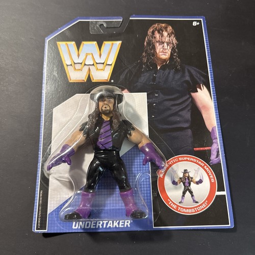 MATTEL WWE RETRO SERIES THE UNDERTAKER ACTION FIGU...