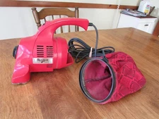 Royal Dirt Devil Hand Vac Red Vacuum Model 103 Tested Working