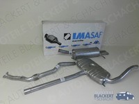 Imasaf Auspuffanlage Ab Kat für Audi A6 + Avant 1.8 Turbo 1997-2001
