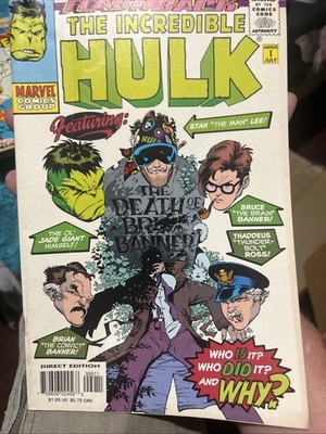 Incredible Hulk -1 Vf Condition