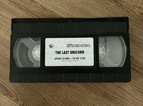 The Last Unicorn (VHS, 1994) TESTED - Picture 8 of 8