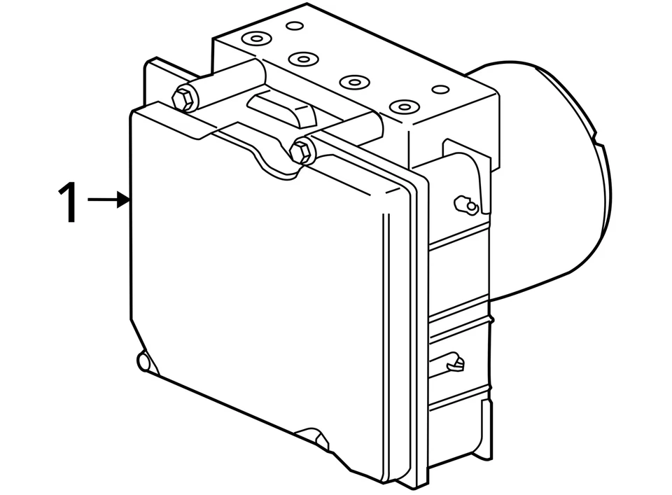 Conjunto de piezas de freno antibloqueo tracción trasera Carrera para 05-08 PORSCHE 911 6837162 Foto 4 de 4