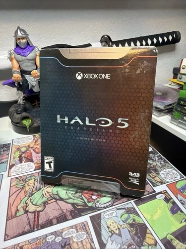 Halo 5: Guardians Limited Collector's Edition Xbox One Tested/mint/all Inserts