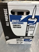 All Purpose Acrylic Painter's Caulk Tubes, White, Case of 12, W13000010