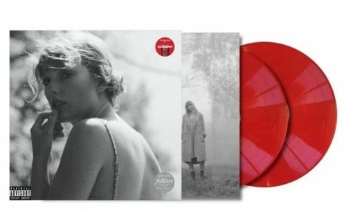 Taylor Swift - Folklore (Limited Edition, Red Vinyl 2 LP)