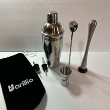 Barillio Cocktail Mixer Set Barware Shaker Tools