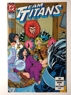 Team Titans #7 DC Comics Copper Age 1993 Wolfman Jimenez Art