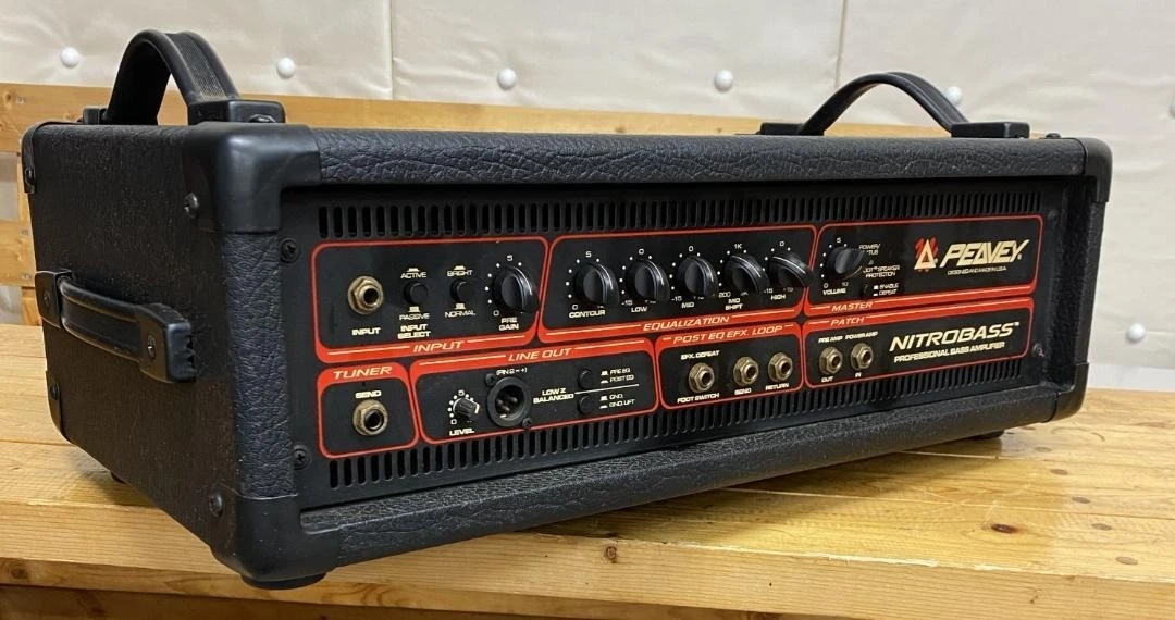 PEAVEY NITROBASS ベースヘッド 動作良好 動作良好】Peavey NITROBASS ベースアンプ ヘッド - メルカリ