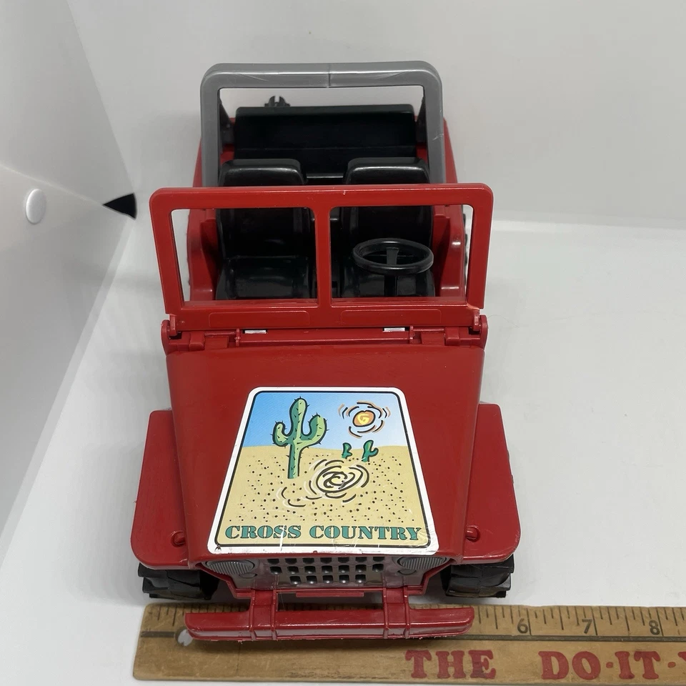 Jeep Wrangler rojo Bruder Cross Country de colección Foto 2 de 4