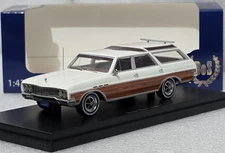 Buick Sport Wagon 1965 Cream Wood 1:43 BoS Best of Show BOS43361 SUPER RARE!!