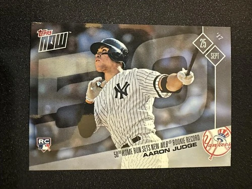 2017 Topps Now #654 Aaron Judge RC Rookie Card Yankees