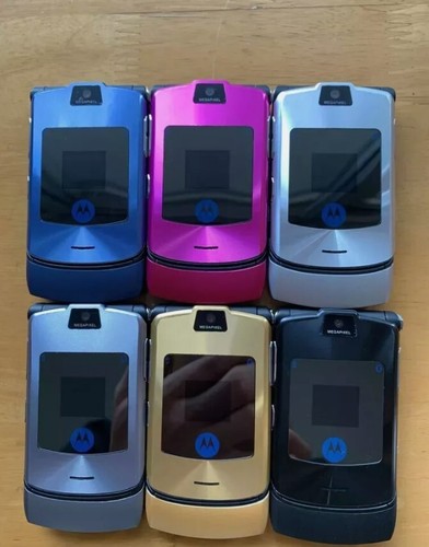 Motorola RAZR V3i 1.23 MP Camera GSM Bluetooth MP3 Unlocked classic Flip Phone - Picture 1 of 30