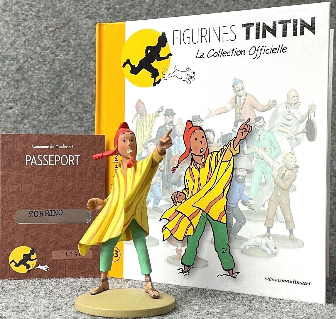 FIGURINE TINTIN COLLECTION officielle Numéro 90 Bohlwnikel EUR 1,00