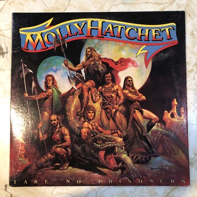 Molly Hatchet Take No Prisoners 1981 Promo LP, NM Vinyl/VG+ Cover