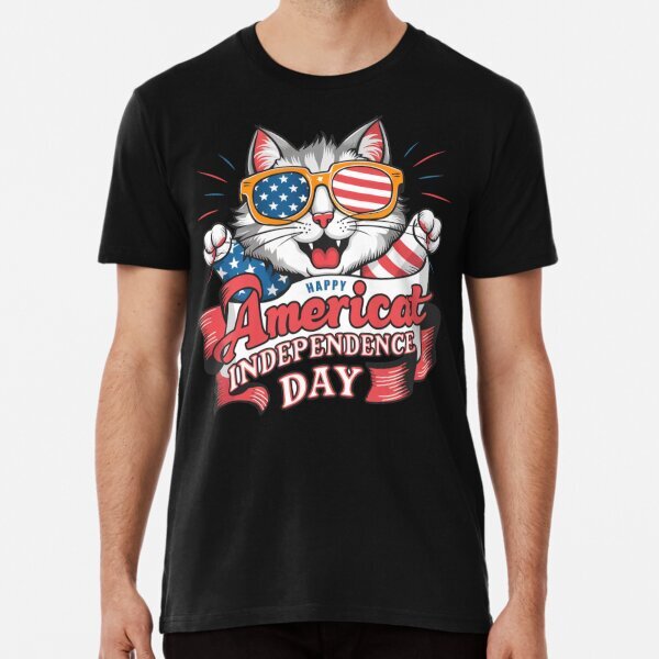 Americat Premium Funny Design For Men Women T-Shirt S-5XL
