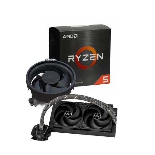 AMD Ryzen 5 5600X Processor \u0026 Arctic 