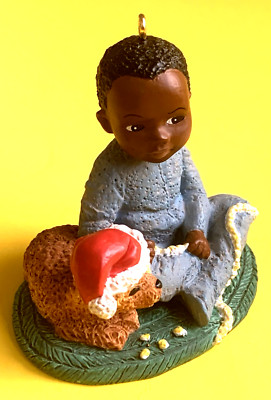 Hallmark Keepsake Ornament ''ALL GOD'S CHILDREN'' Ricky IN ORIGINAL BOX 1998