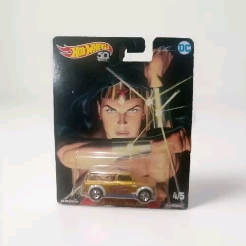 Hot Wheels Pop Culture DC Comics1967 Austin Mini Cooper Van met. gold LW5spkRR's