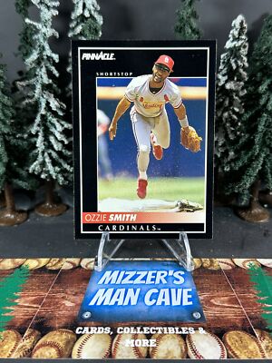1992 Score Pinnacle Baseball Ozzie Smith Cardinals Base Card 6