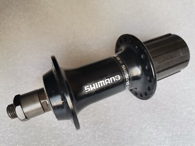 Shimano FH-RM30 8 / 9 / 10 Speed Hub - 135mm OLD - Silver or Black