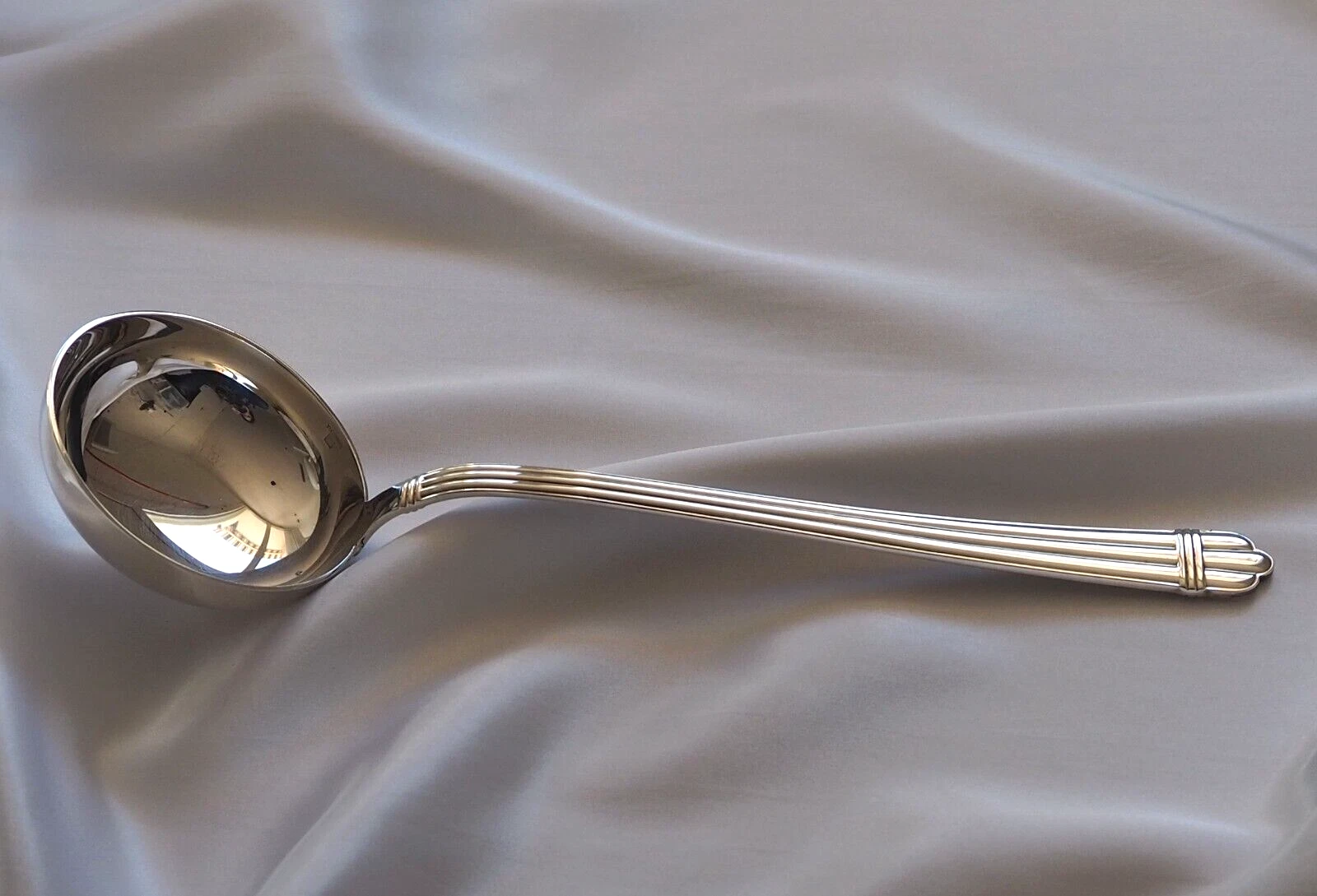 Christofle France ARIA Silverplate Soup Ladle 28.5cm