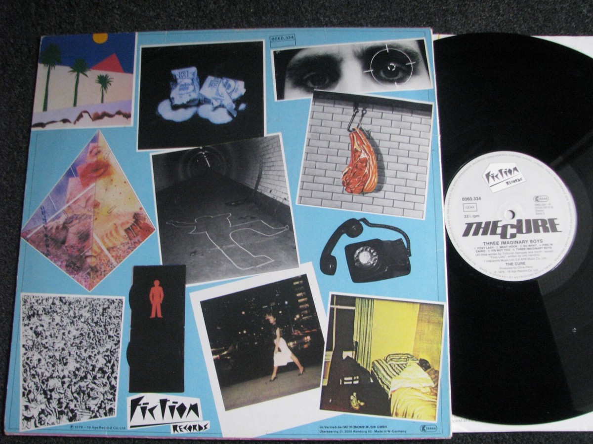 The Cure-Three Imaginary Boys LP-1979 Germany-Fiction