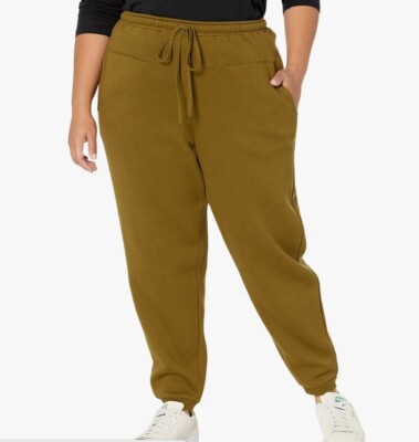 Madewell Plus Size Green Betterterry Pockets Joggers Sweatpants