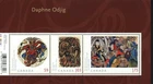 Canada SCOTT MNH # 2437  S/S ART CANADA: DAPHNE ADJIG, VAL. $ 6.75