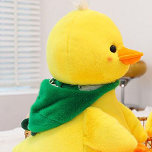 Yellow Baby Duck Plush Toy 9.84" Stuffed Animal Toddler Doll Gift for Kids - Picture 3 of 12