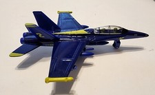6" X-Planes US Navy F-18 Hornet Blue Angels Jet Toy with Pull Back Action, 2