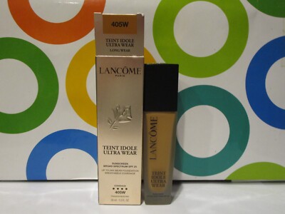LANCOME ~ TEINT IDOLE ULTRA WEAR LONG WEAR FOUNDATION ~ # 405 (W) ~ 1.0 OZ