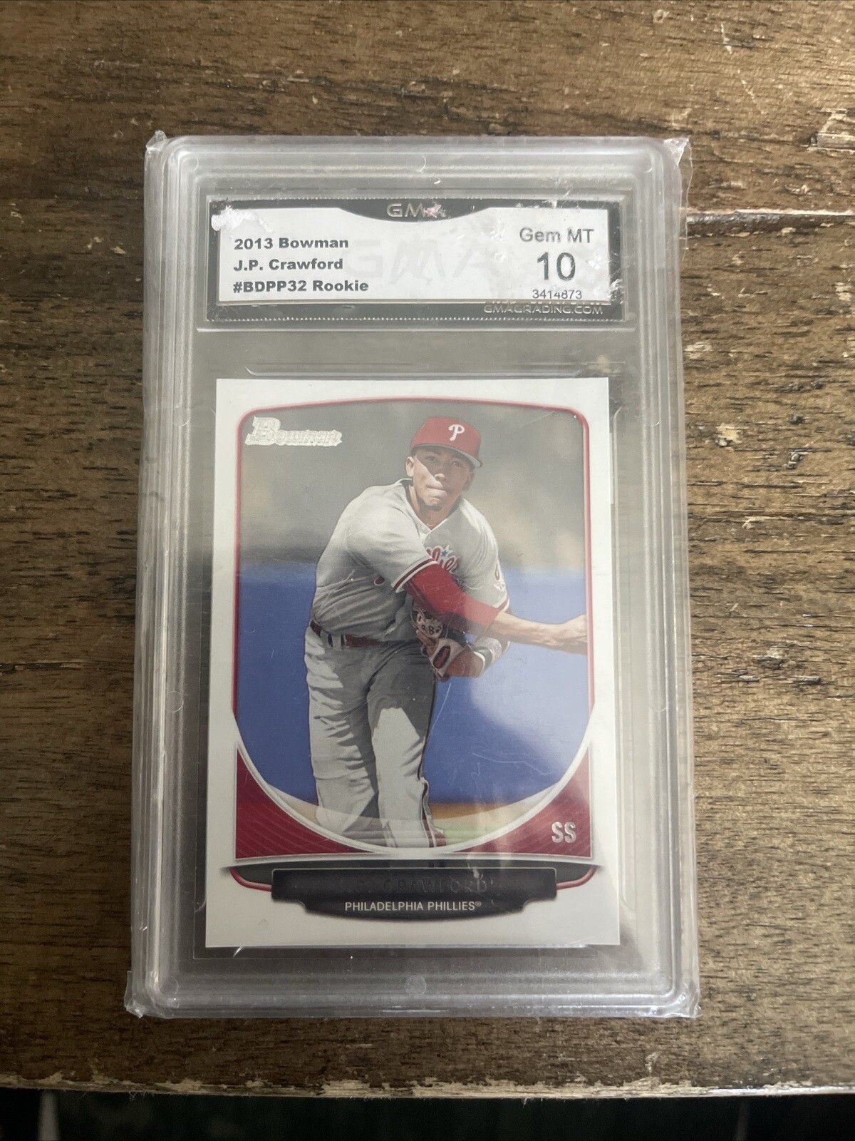 JP Crawford 2013 Bowman Chrome Draft Draft Pics