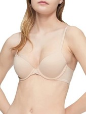 sh3 Calvin Klein womens Perfectly Fit Lined T-shirt Bra Memory Touch Sz 32B