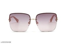 Harley Davidson HD5062S 28b Square Rimless Plastic Sunglasses Frame 61-13-140