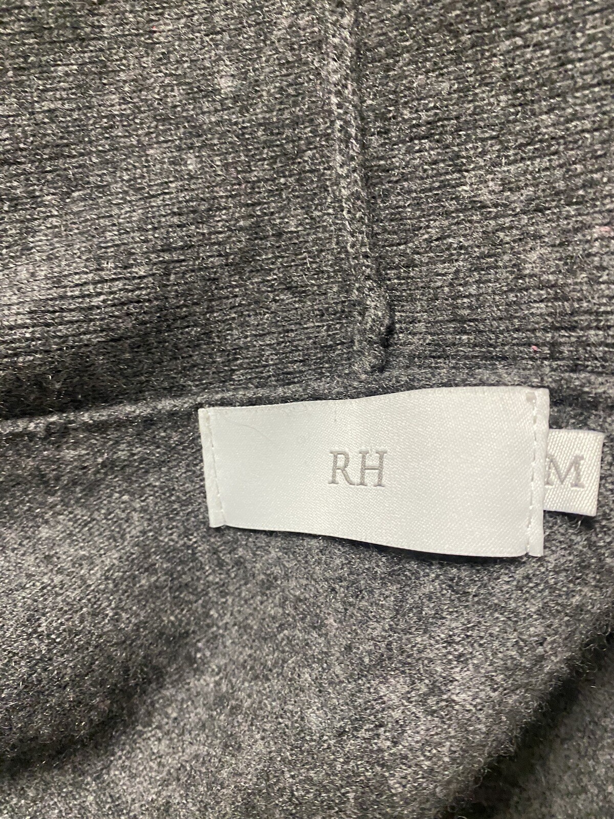 Restoration Hardware 109 Cashmere Gray Long Robe Size Medium eBay