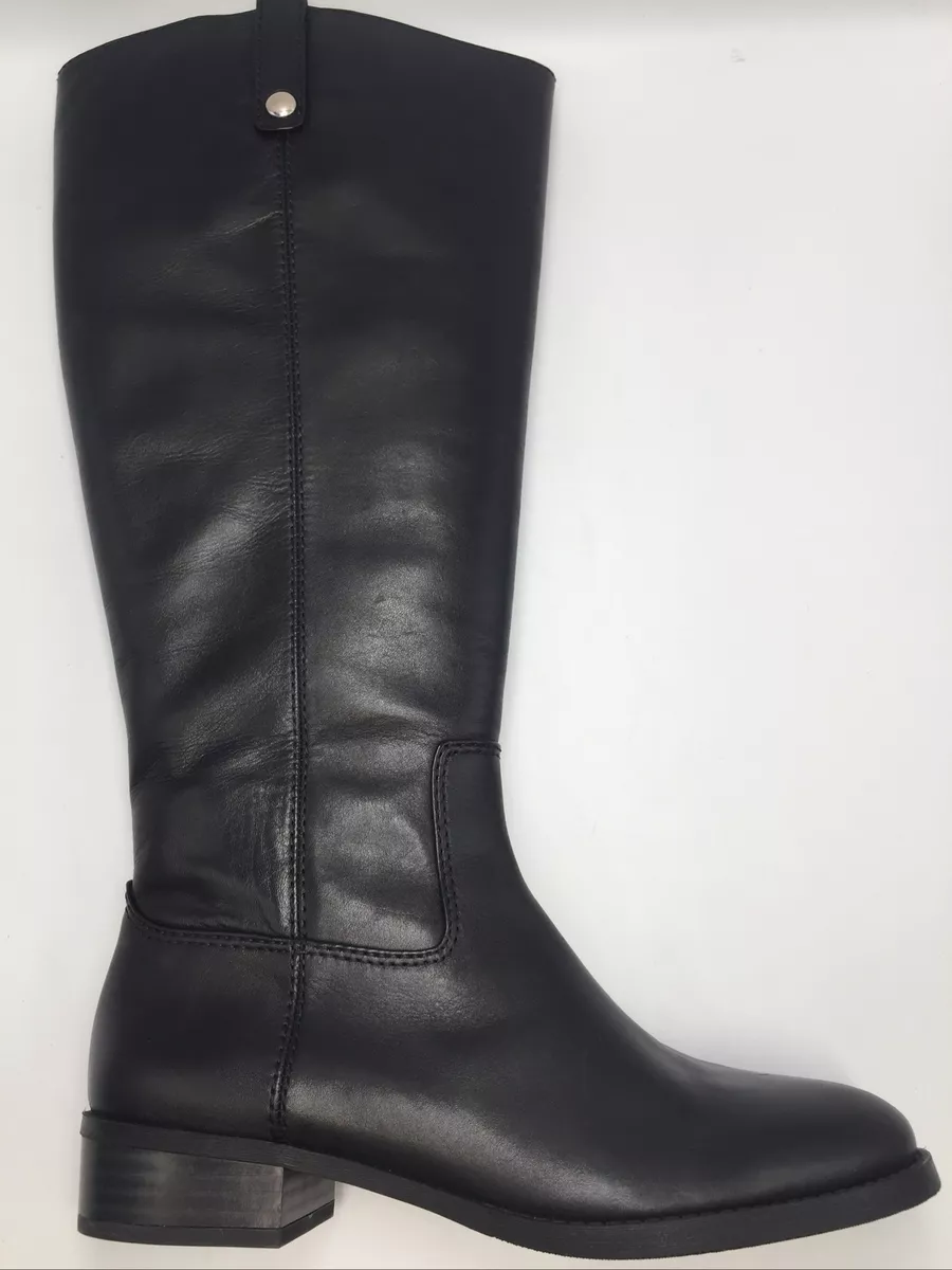 Inc fawne top riding boots black