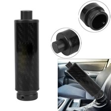 1pcs Jdm Black Carbon Fiber Car Handle Hand Brake Sleeve Universal Fitment Cover 1pcs Jdm Black Carbon Fiber Car Handle Hand Brake Sleeve Universal Fitment Cover