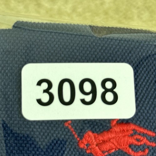 Polo Ralph Lauren Mens Polo Shirt M navy Classic Fit red pony made in turkey NEW - Picture 13 of 13