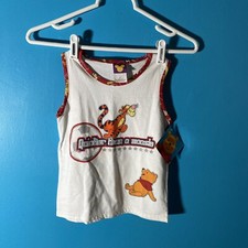 Vintage Disney Winnie The Pooh Tigger Toddler Size 5T Tank Top NWT Soccer