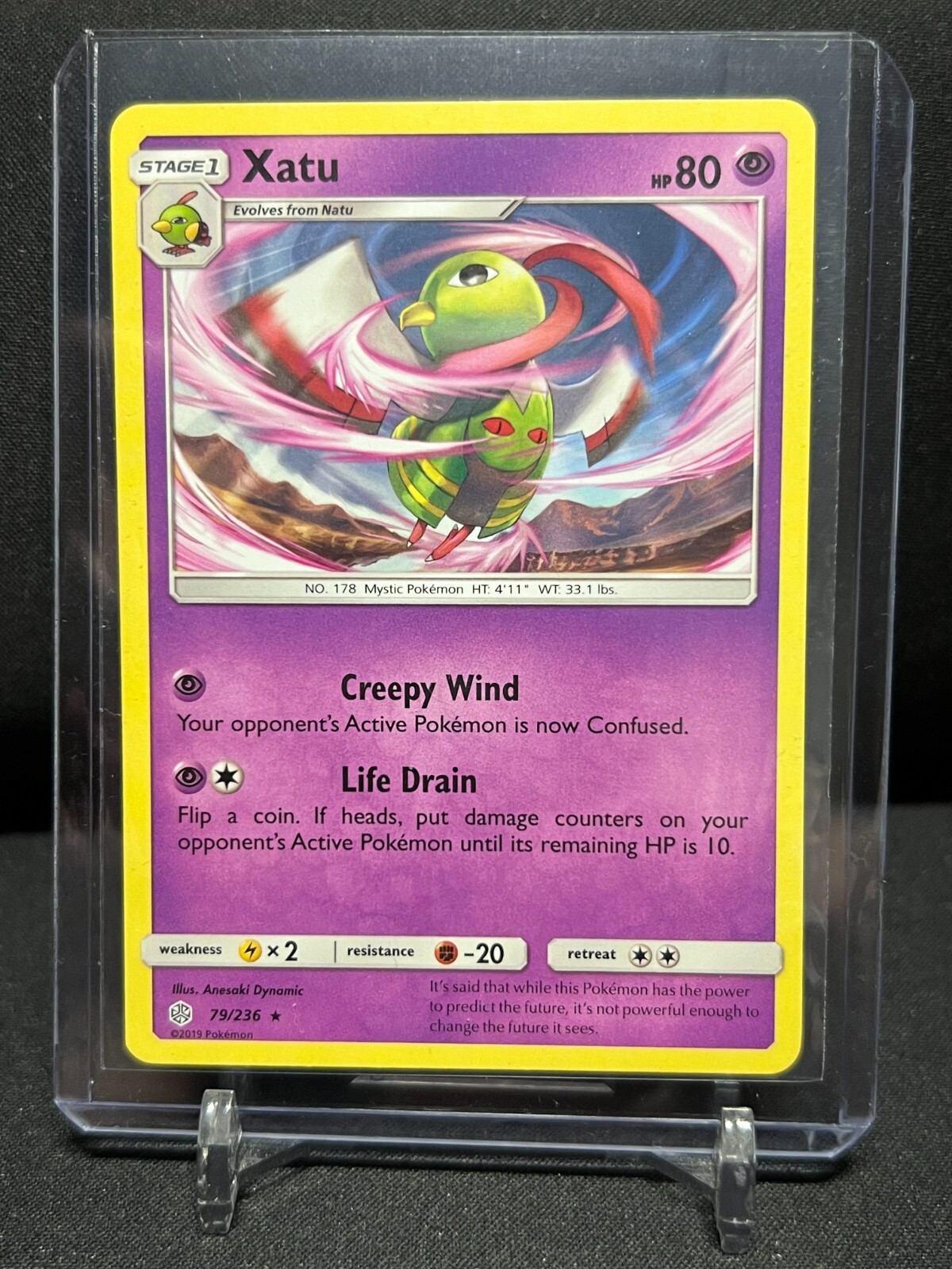 Xatu 79/236 Rare Pokémon 2019 Cosmic Eclipse - LP