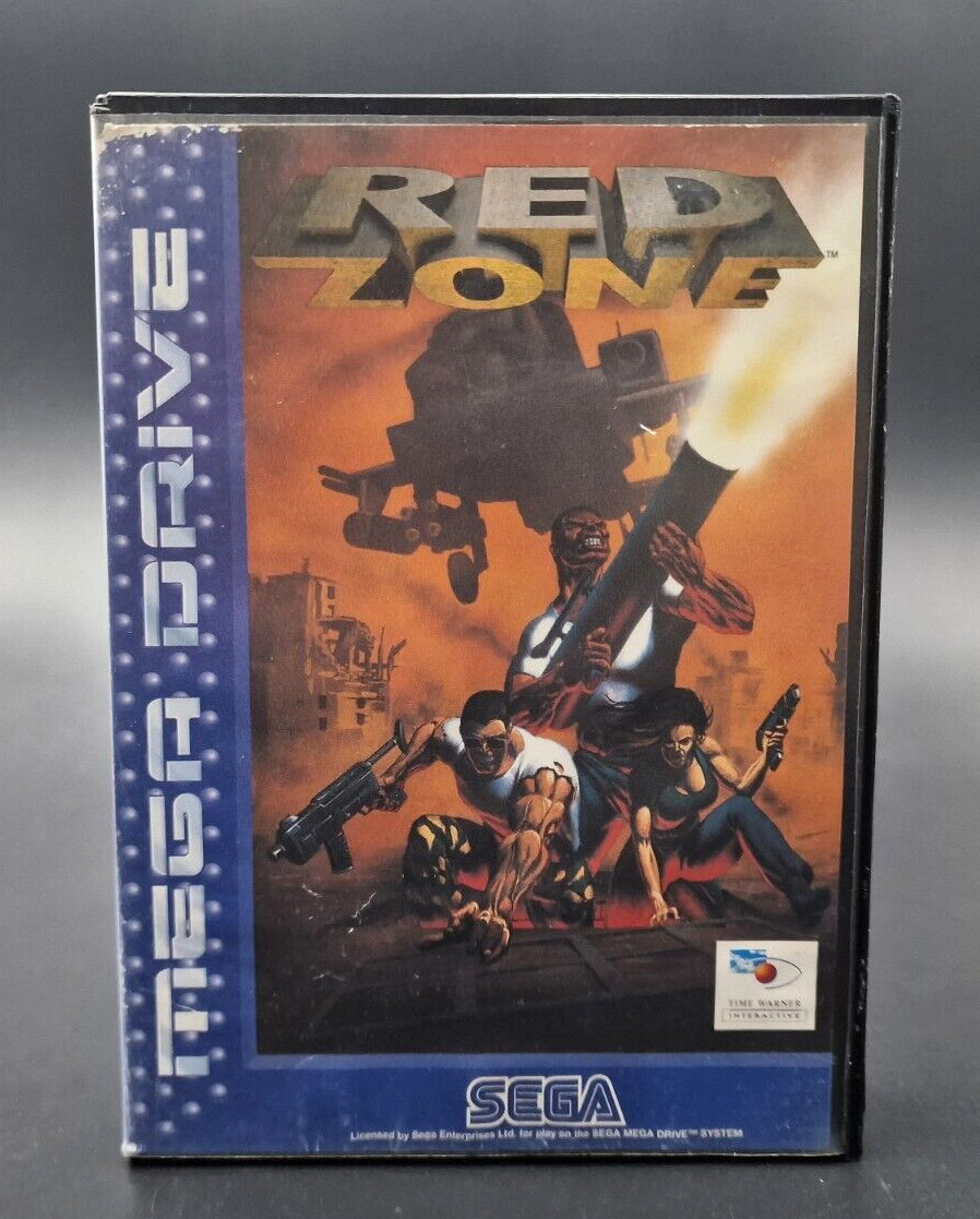 Red Zone - SEGA Megadrive Mega Drive - Sans Notice - PAL - Bon Etat