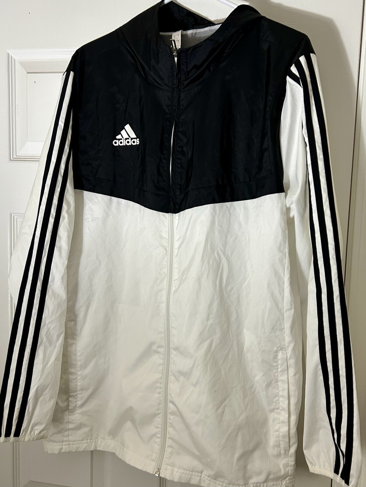 adidas lightweight windbreaker jacket for men and women