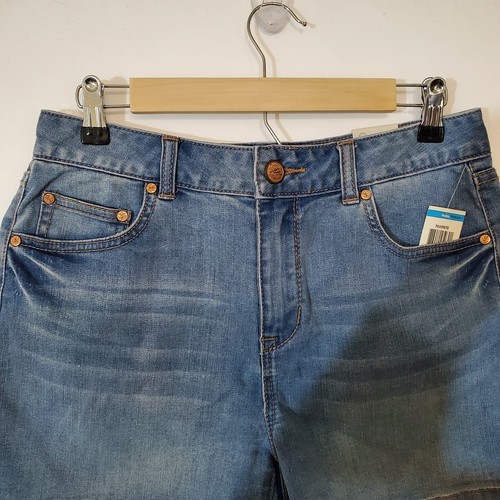 American Rag Jean Shorts Size 9 Denim Blue Denim Jeans Summer NWT - Picture 2 of 9